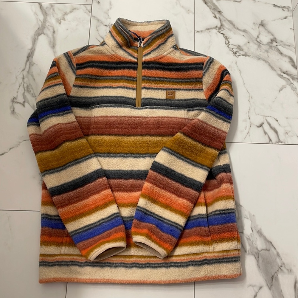 NWOT Billabong adventure division fleece zip up
